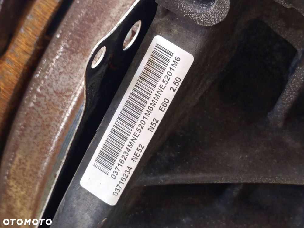 SILNIK KOMPLETNY N52B25AF BMW 5 E60 E61 525i N52B25 - 9