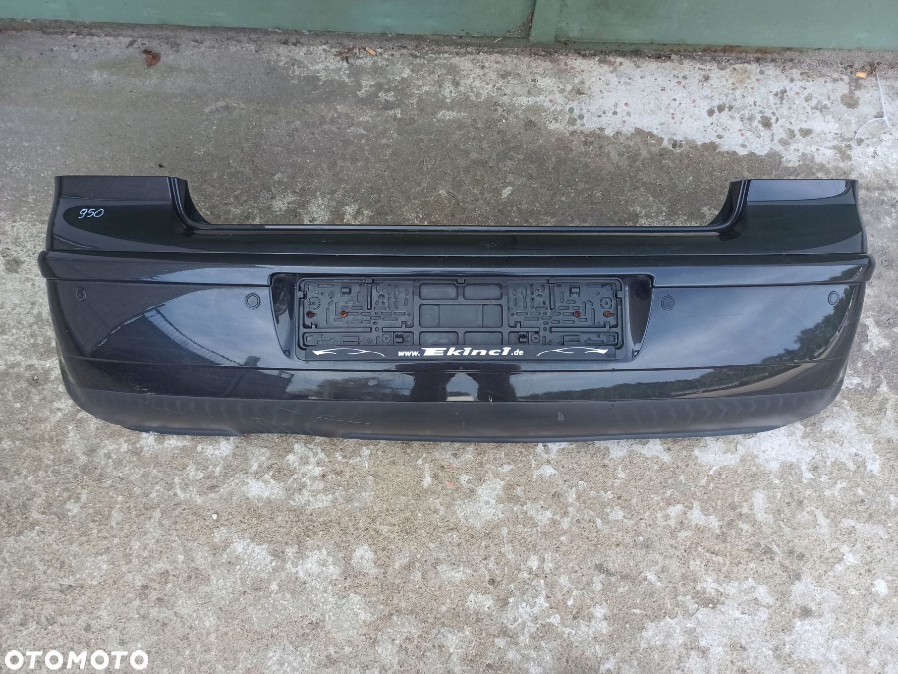 Zderzak tył VW POLO IV 9N LIFT LC9Z PDC czujniki parkowania - 1