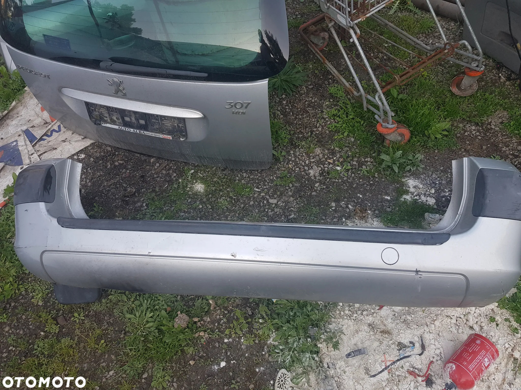 Peugeot 307 SW Zderzak Tył Tylny  EZRC - 3