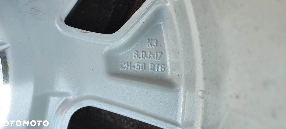 FEGLI ALUMINIOWE 93866154 5x114,3 6Jx17 CALI ET50 66,1 RENAULT TRAFIC OPEL VIVARO NISAN PRIMSTAR FIAT TALENTO 4 SZTUKI KOMPLET - 9