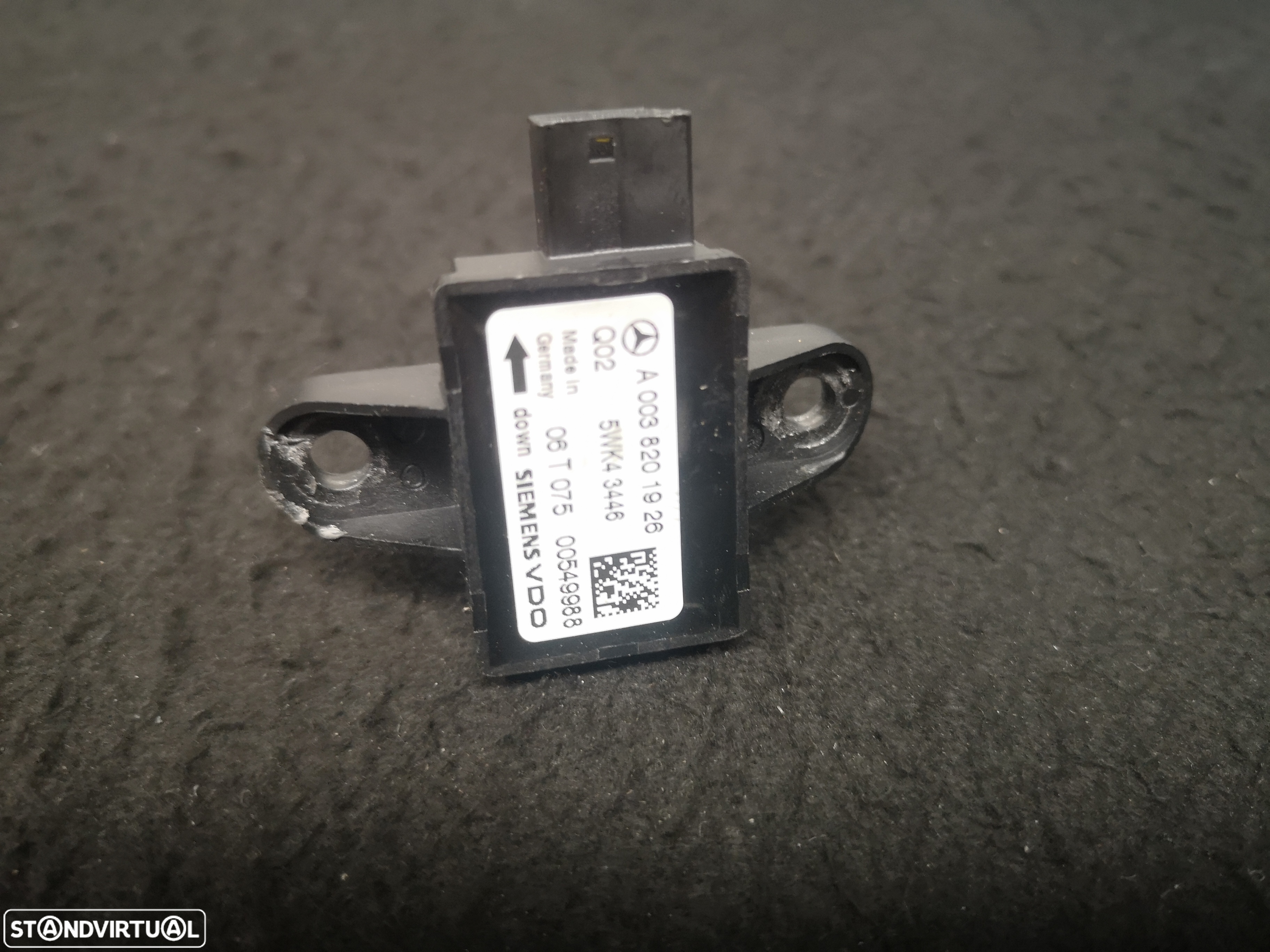 Sensor de airbag sensor impacto  Mercedes 2006-2013 (2x no estoque) - 3