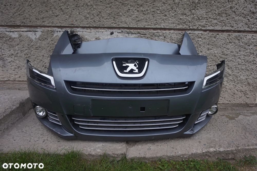 ZDERZAK MASKA BŁOTNIK KOMPLETNY PRZÓD PEUGEOT 5008 - 2