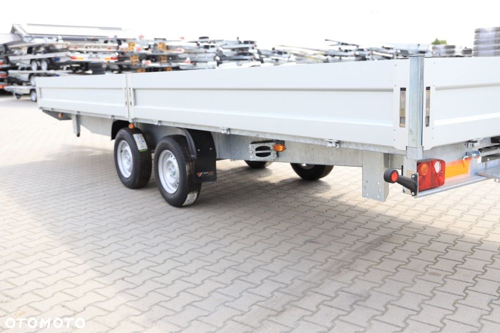 Niewiadów Boss 6.2 x 1.97 burty aluminiowe 2 osie po 1800kg koła 185R14C - 7