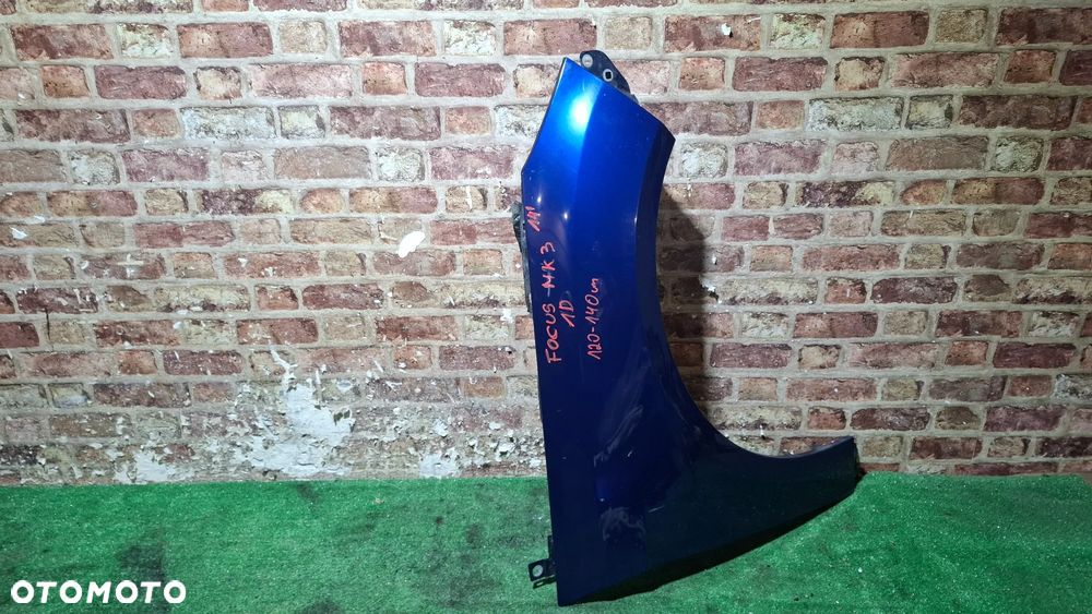 BŁOTNIK PRAWY PRZÓD FORD FOCUS MK3 2010/2017 ROK KOD LAKIERU: 1D - 8