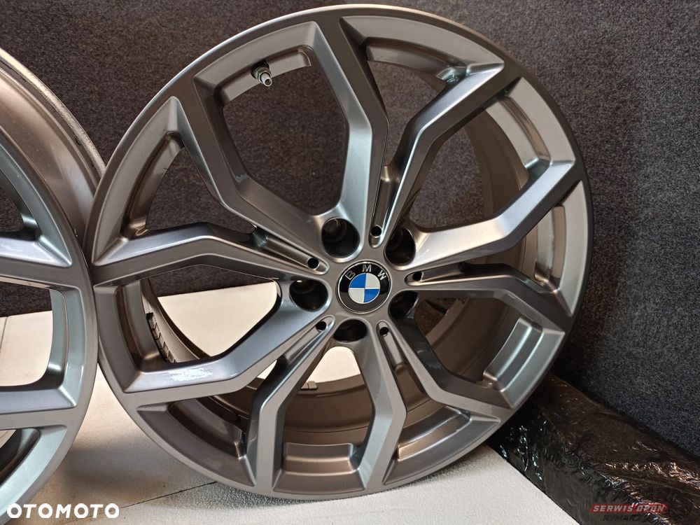 ŚLĄSK ALUFELGI 7.5X19" 5X112 ET32 ORYGINAŁ BMW X3 G01 X4 G02 KOMPLET - 5