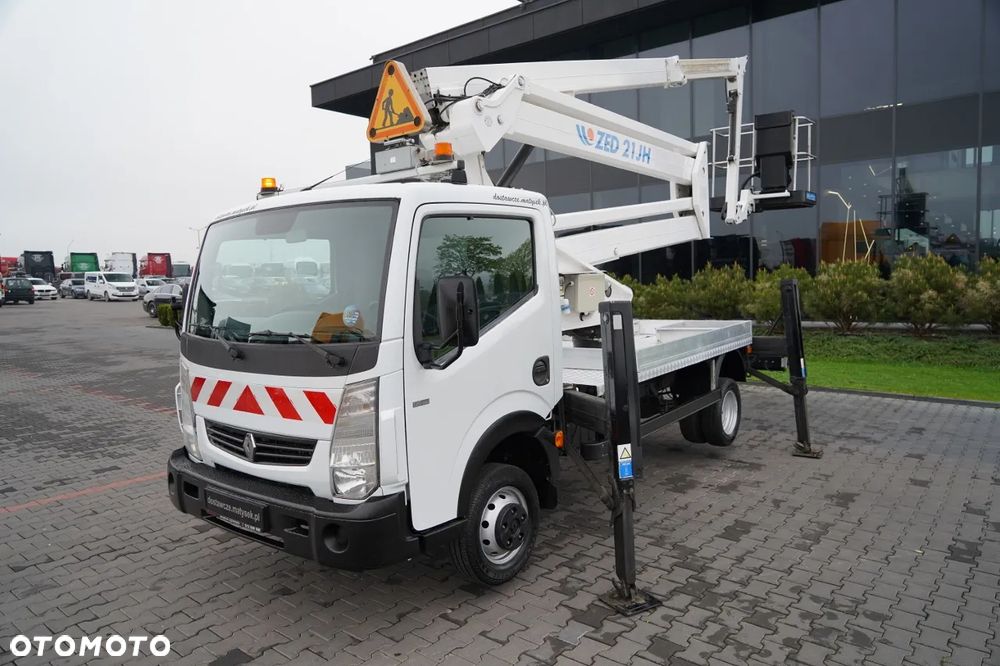 Renault MAXITY 120 DXI / ZWYŻKA 21 METRÓW / PODNOŚNIK KOSZOWY ZED 21JH / KOSZ 2 OSOBOWY - 300 KG / - 4
