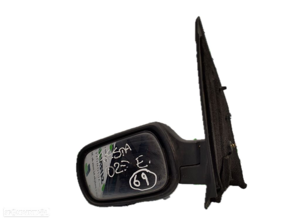 Espelho Retrovisor Esq Manual Ford Fiesta V Van - 1