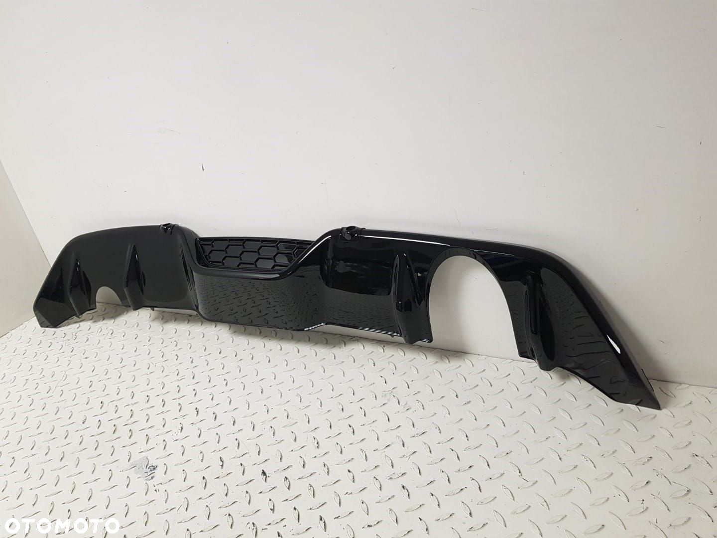 NOWY ORYGINALNY SPOILER DOKŁADKA ZDERZAKA TYLNEGO TYŁ FORD FOCUS KOMBI ST-LINE MK3 3 EBONY BLACK - 3