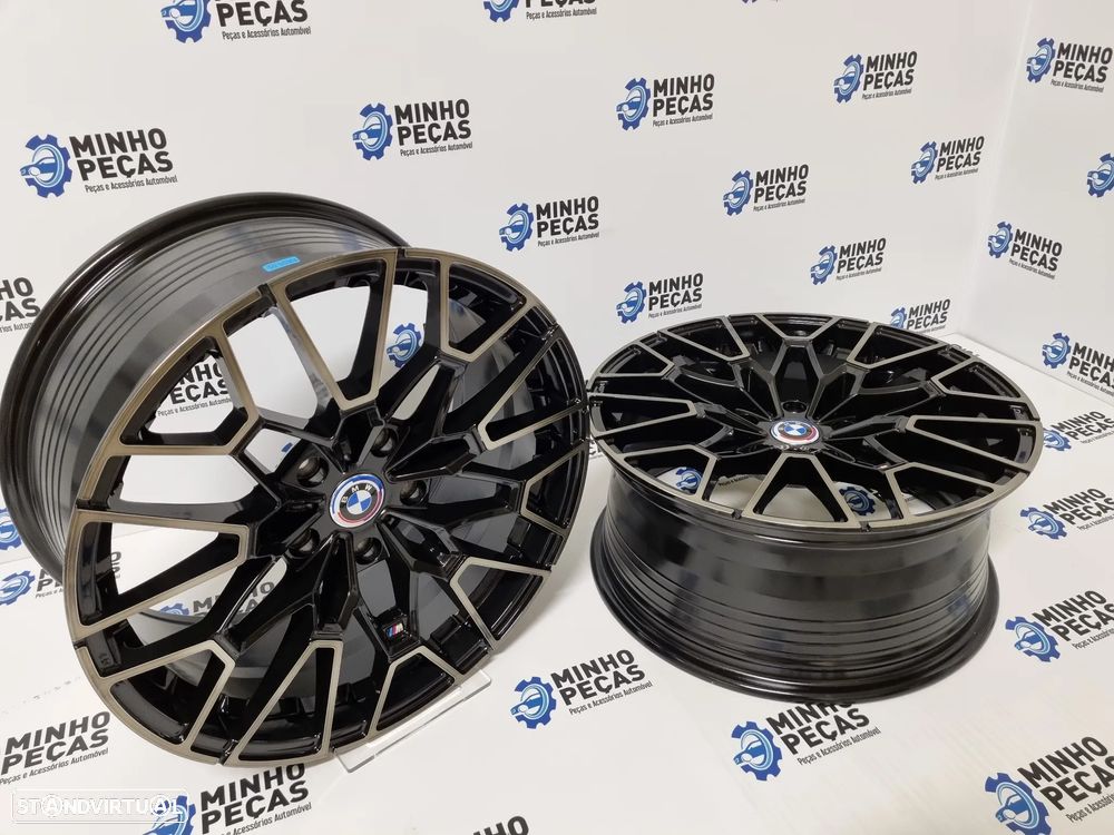 Jantes BMW Novo M4 CSL 827M em 19 Preto Face Brushed (5x120) - 6