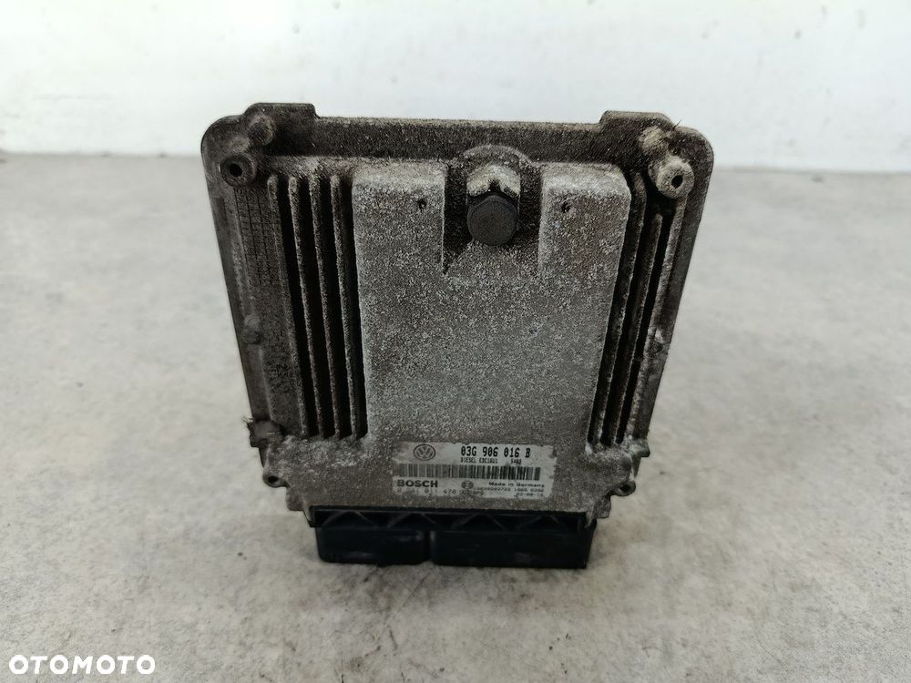 KOMPUTER, STEROWNIK VW GOLF V 03G906016B 0281011478  1.9 TDI 105KM - 1