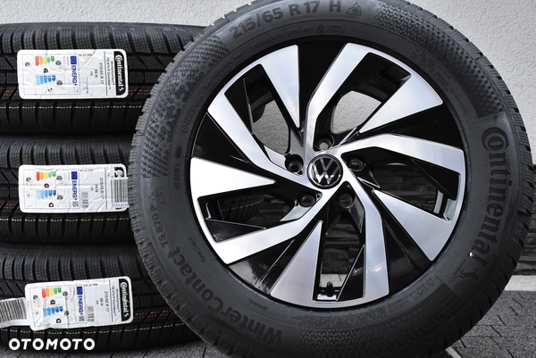 Nowe koła zimowe OEM VW Tiguan Audi Q3 Skoda Kodiaq 17" Continental 24