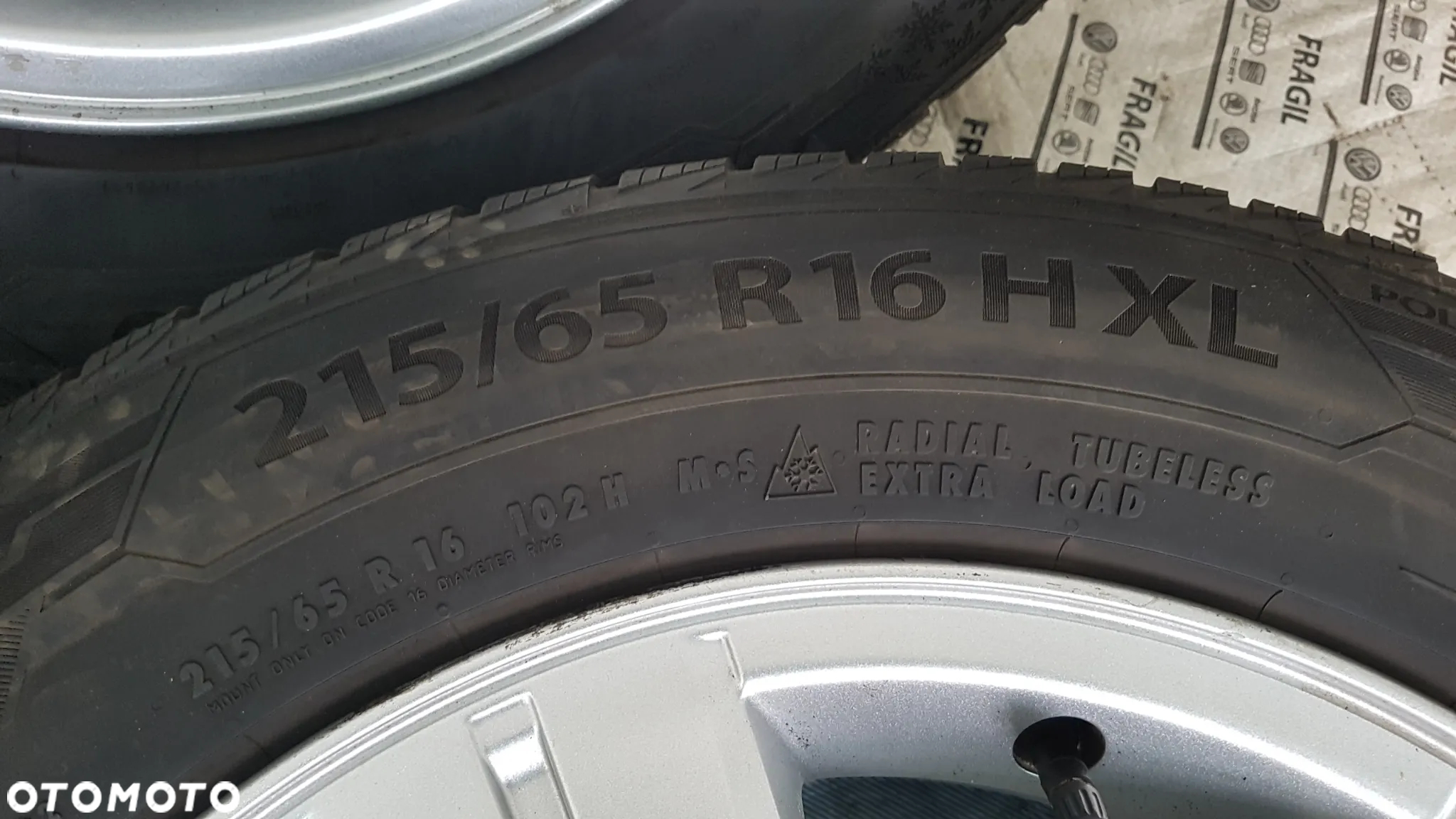 KOŁA ZIMOWE Z CZUJNIKAMI TMPS OPEL MOKKA TRAX  5X105  6,5JX16  215/65R16  215/65/16 - 13