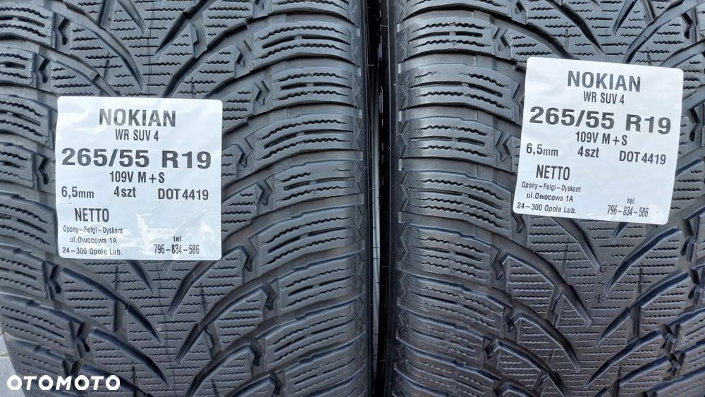Opony Nokian 265 55 R19 - 2