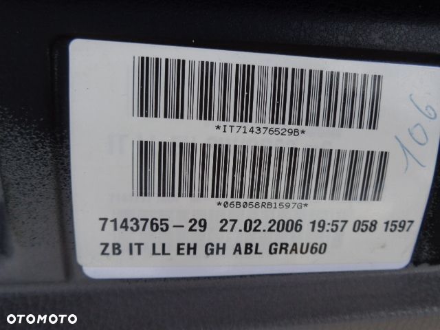 DESKA KONSOLA KOKPIT KUBKI BMW E90 E91 E92 EUROPA IGŁA - 8