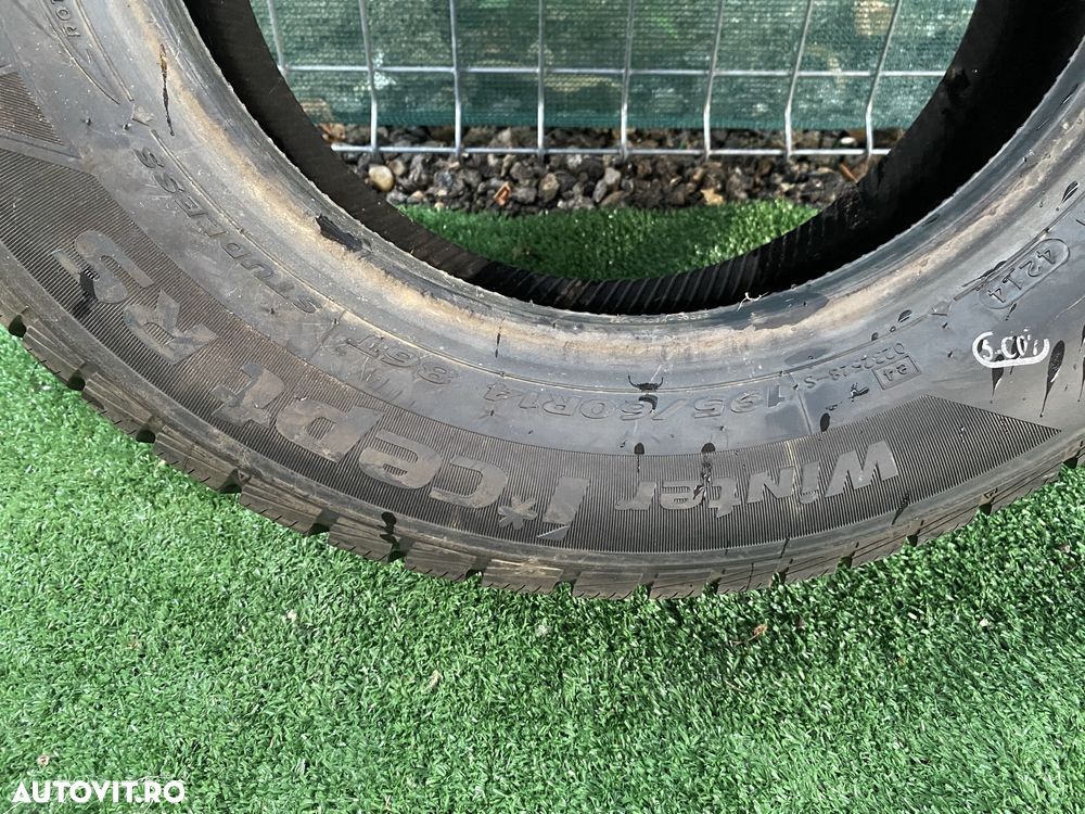 Set 2 Anvelope iarnă Hankook Winter Icept RS  195 60 R 14 4214 - 5