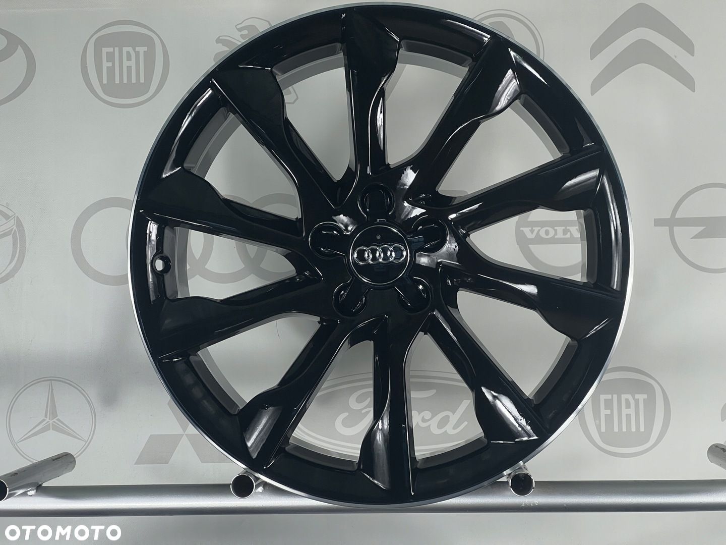 FELGI ALU AUDI 8T0 A5 S5 A3 A4 A6 Q5 19 5X112 ET32 S LINE ORYGINALNE - 1