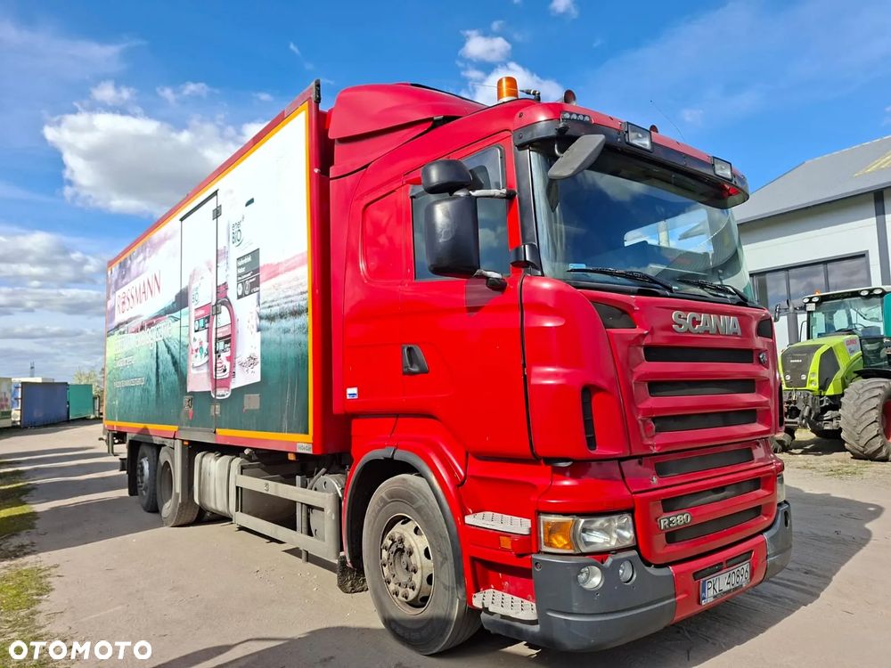 Scania R380 E5, Euro5 Chłodnia 19 palet agregat Carrier 950 - 1
