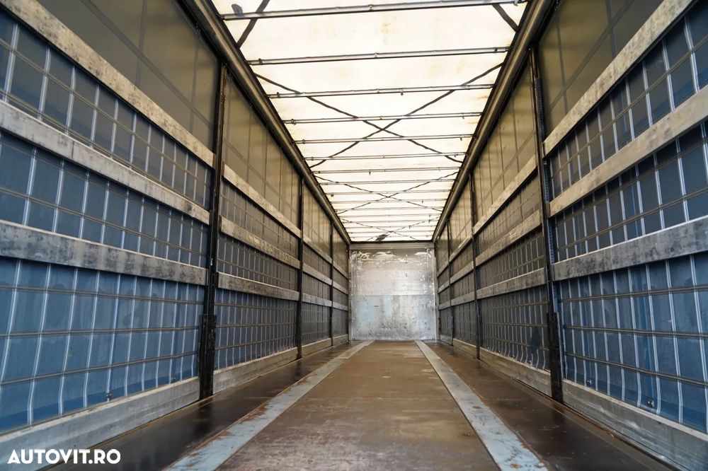 Kögel CORTINĂ / STANDARD / LIFT 2.000 kg / CONTENIER PENTRU PALEȚI / AXĂ RIDICATĂ / SAF - 16