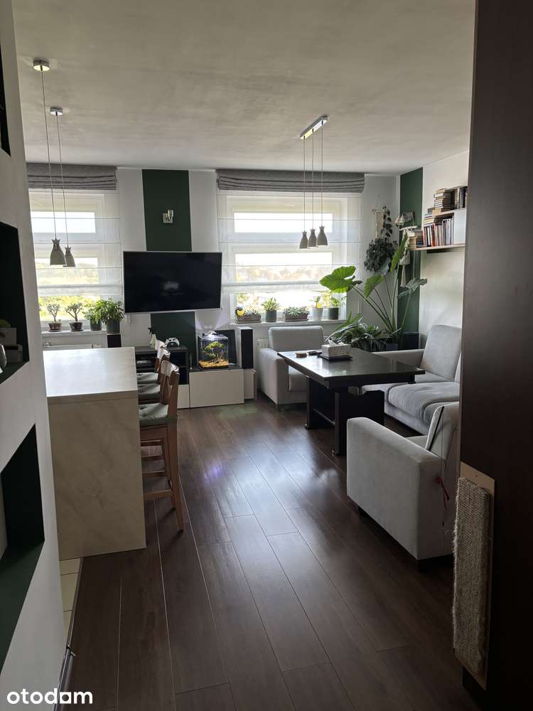 Mieszkanie 55,10m² z balkonem i garażem w Kątach Wrocławskich