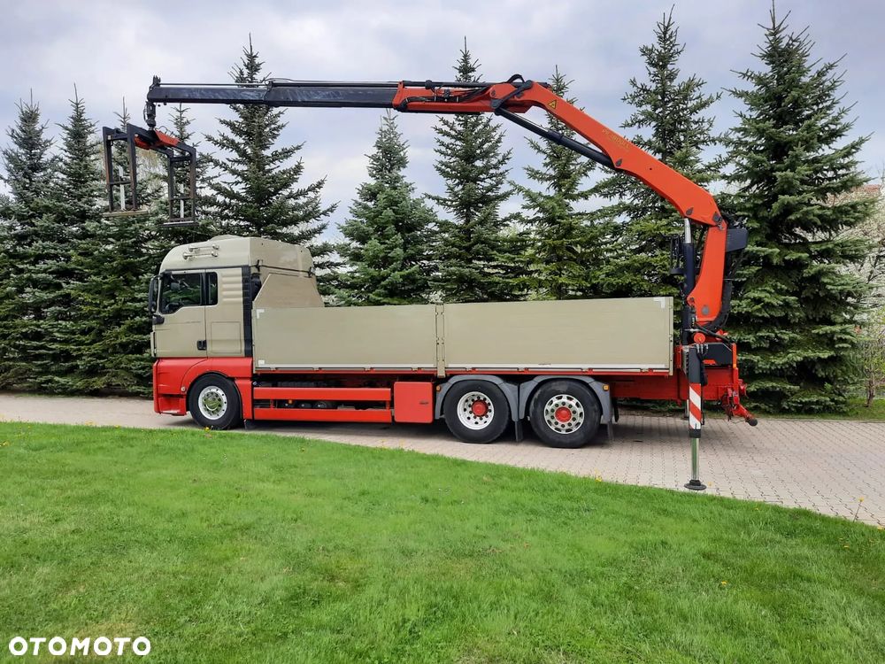 MAN TGX 26.480 z HDS Palfinger PK 18001L / 3-oś skrętna - 11