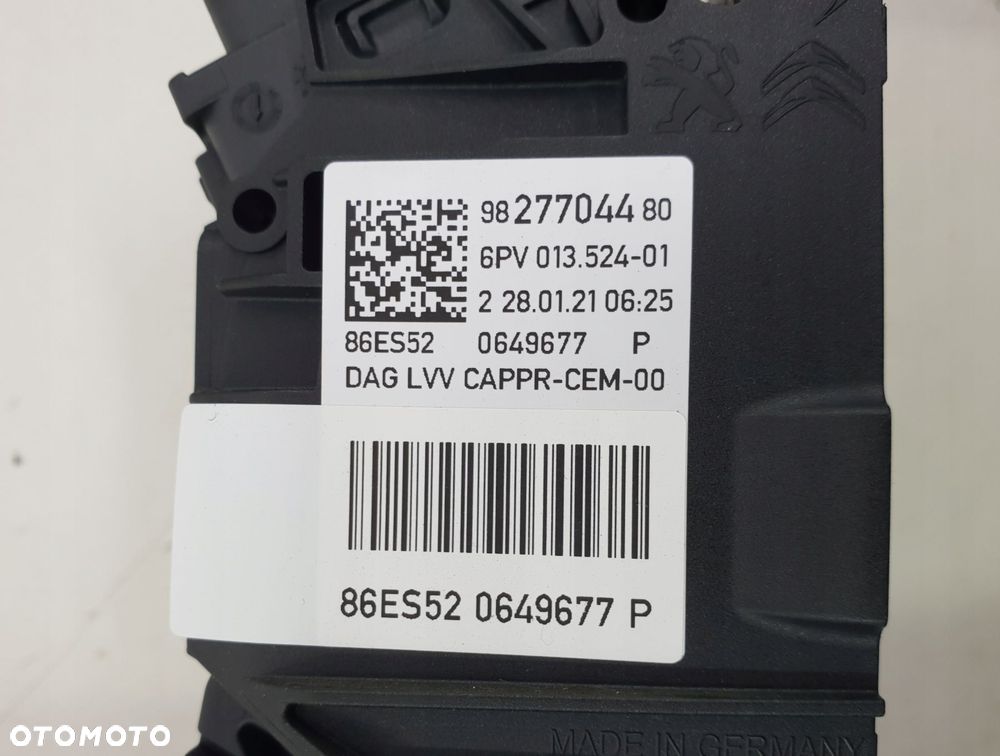 OPEL MOKKA B PEDAŁ GAZU POTENCJOMETR 9827704480 - 4