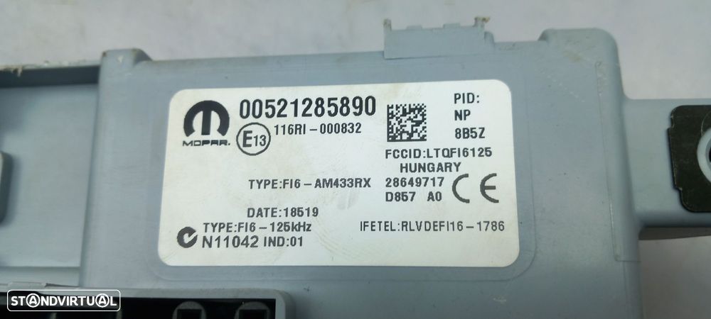 Caixa fusíveis / SAM / BSI FIAT Panda (312_, 319_) - 5