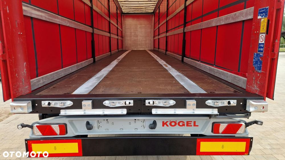 Kögel * FIRANKA STANDARD * DACH PODNOSZONY * OŚ POD SAF * - 11