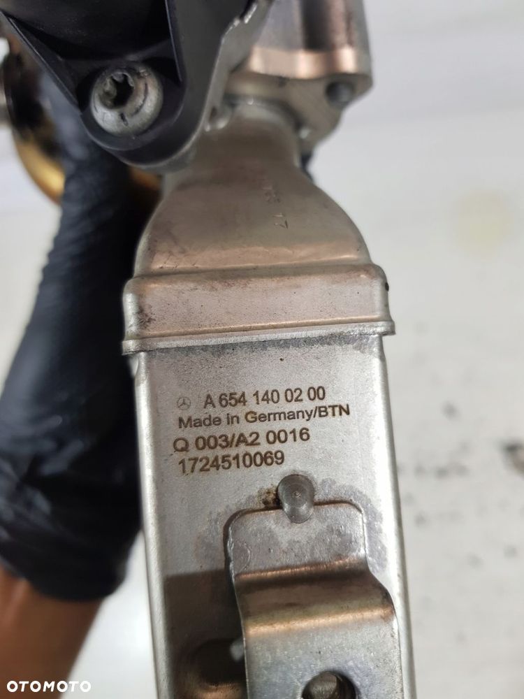 CHŁODNICA SPALIN EGR A6541400460 MERCEDES SPRINTER GLA GLB 2.0 CDI 654920 - 9