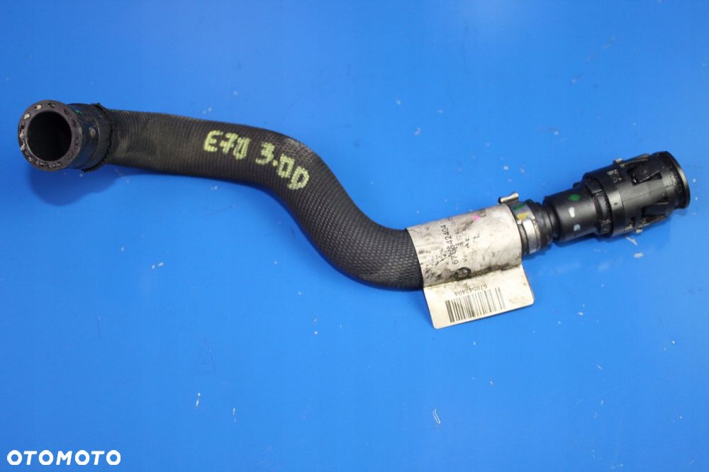 BMW X5 E70 3.0D RURA WĄŻ PRZEWÓD WODY PŁYNU - 1