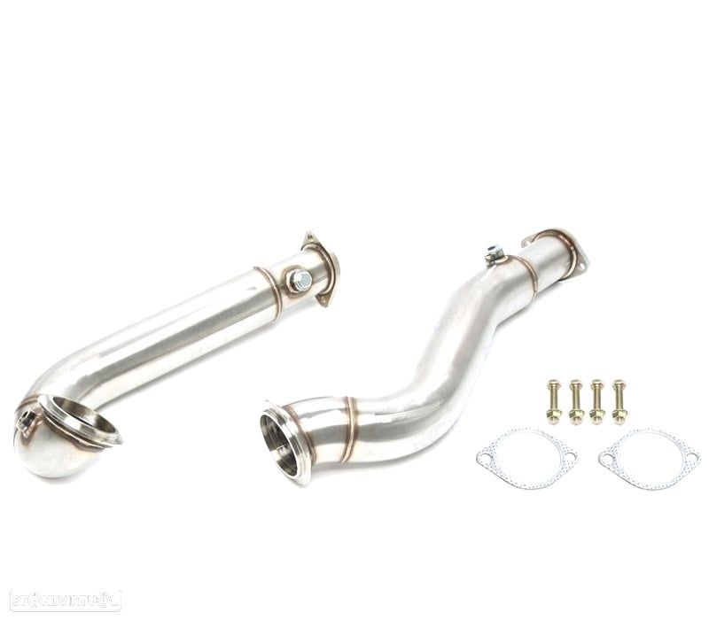 SUPRESSOR DE CATALISADOR BMW E60 E61 07-10 AÇO - 1
