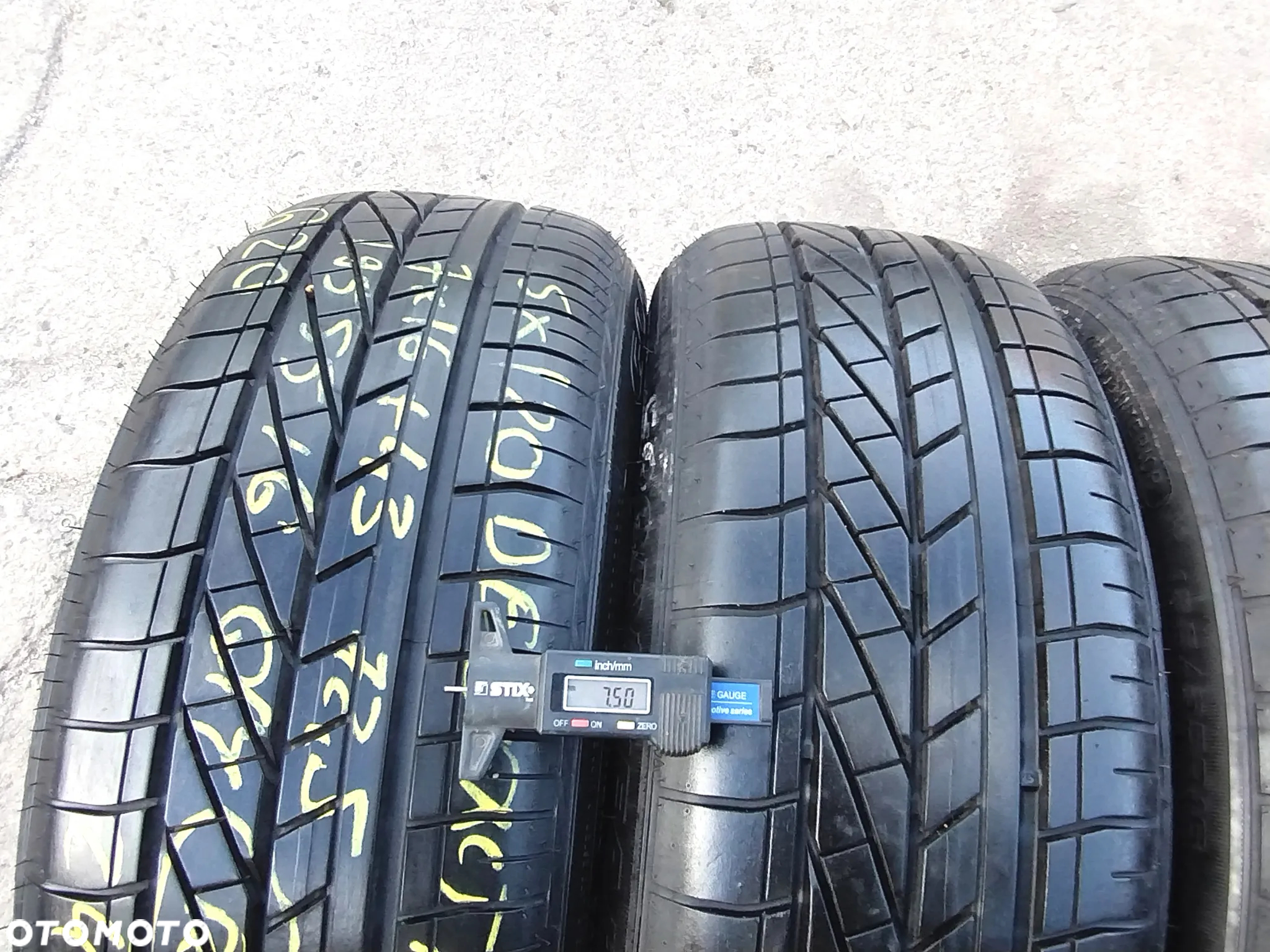 195/55R16 Opony Letnie Lato GOODYEAR EXCELLENCE RSC RF * Legnica ALU-RAD 195/55 7,5mm 20r. - 4