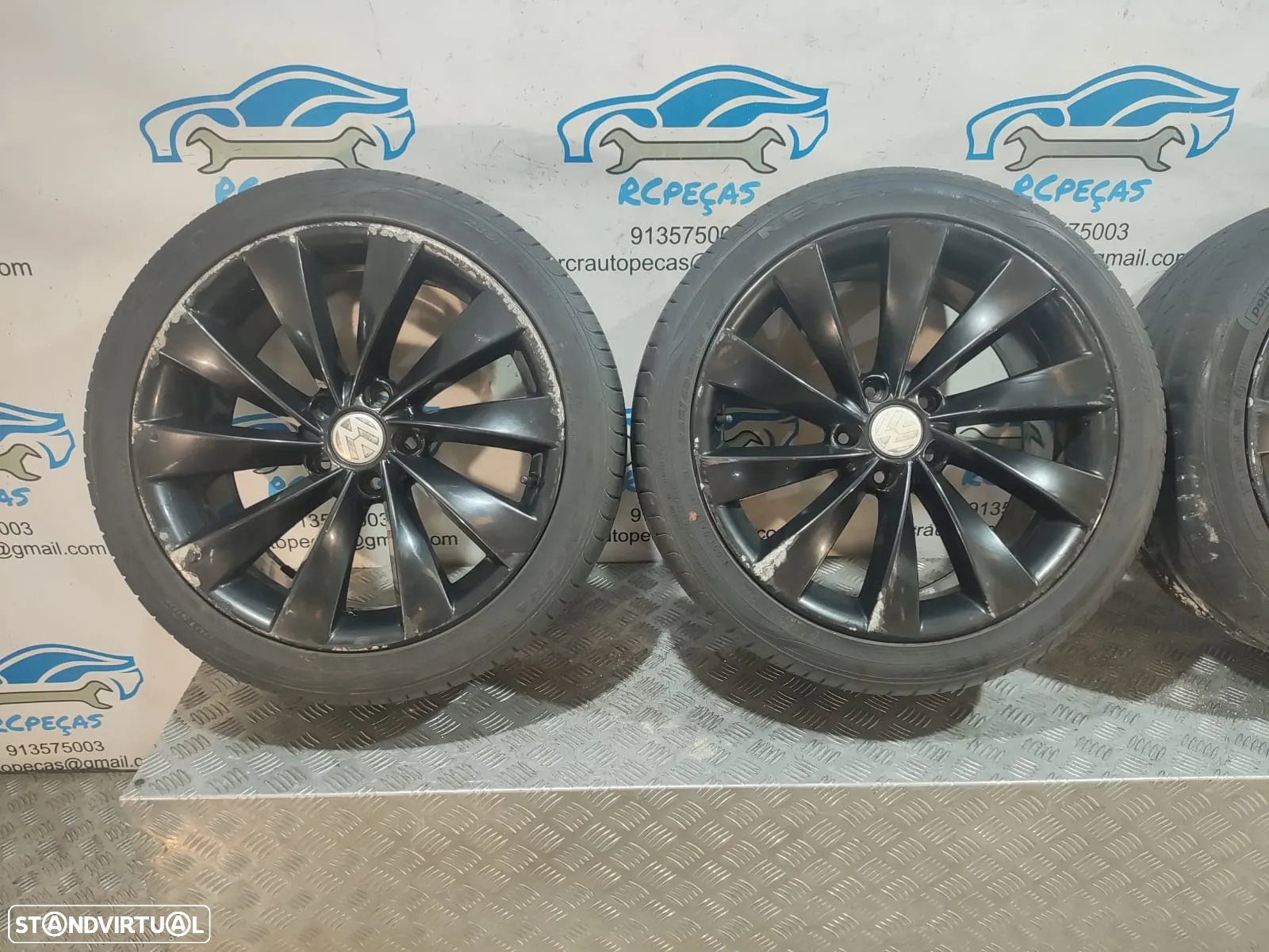 Jantes 18 Polegadas Interlagos - Originais VW Volkswagen - 5x112 - 3C8601025D - Scirocco | Passat | Audi | Golf | CC | Jetta | Seat - 4