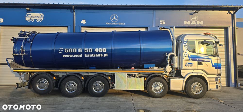 Scania R 490 10x4 asenizacyjny wuko cysterna zabudowa 2025r 32m3 - 6