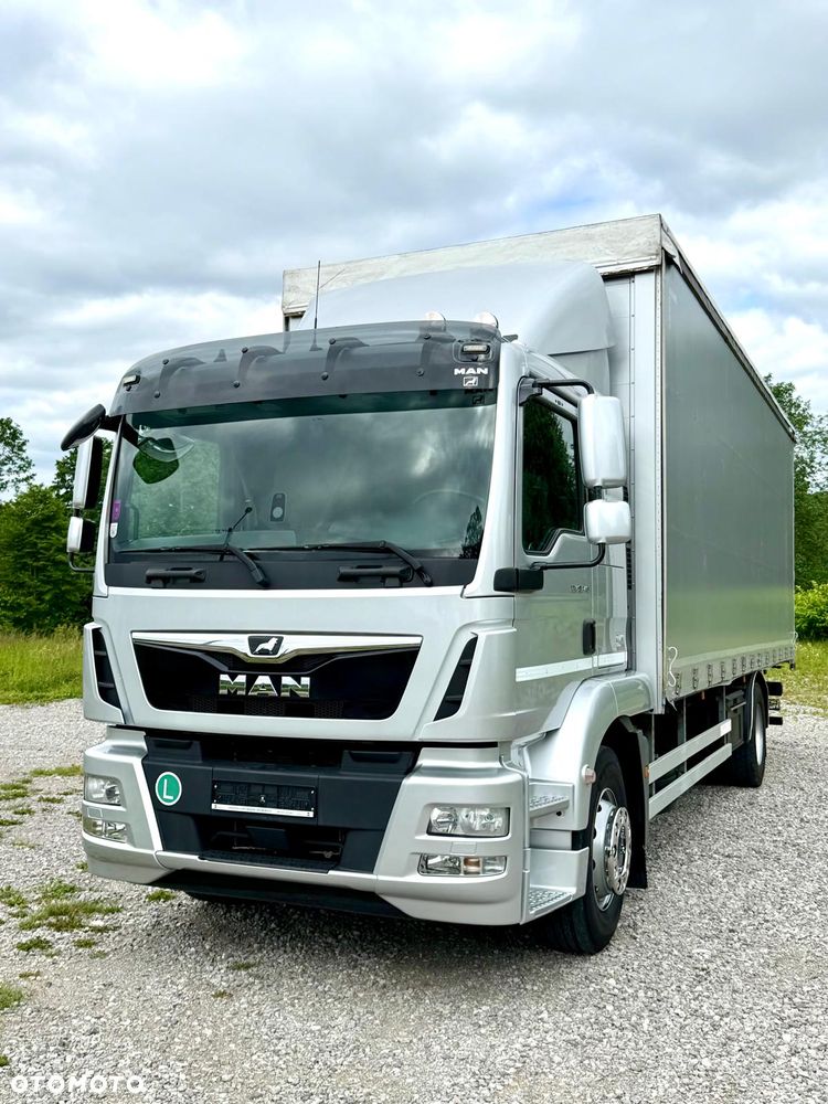 MAN TGM 18.340 / FIRANKA / 20 EURO PALET / SPROWADZONY /  9400 ŁADOWNOŚĆ  / E6 / AUTOMAT / WINDA / - 12