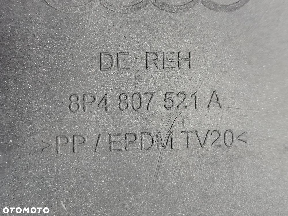 Spoiler Dokładka Zderzaka Tył AUDI A3 8P4 Sportback 5d 05-08 - 7