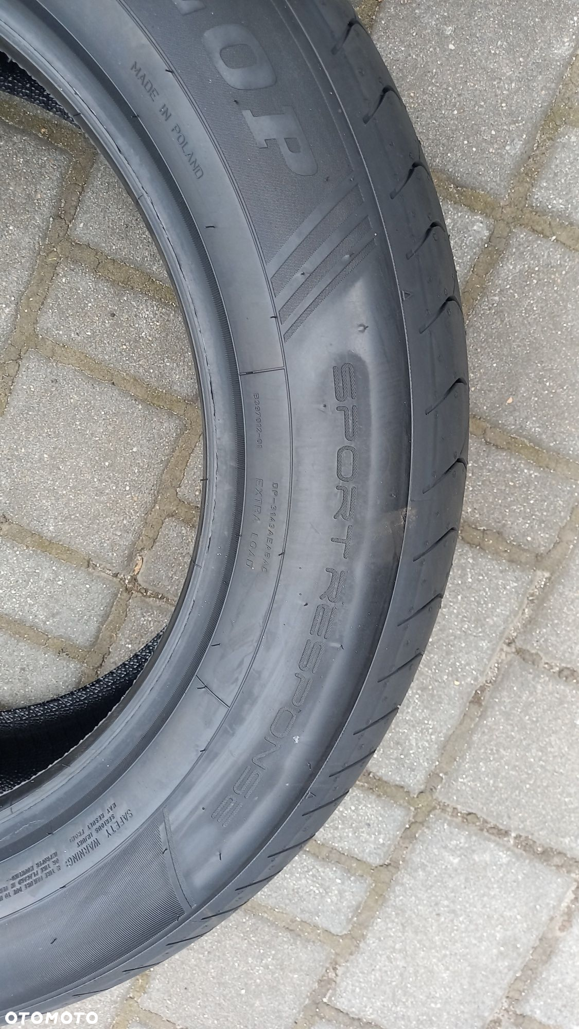 Nowe Opony Letnie Dunlop Sportresponse 235/60R18 107V XL 2024 4 szt - 2