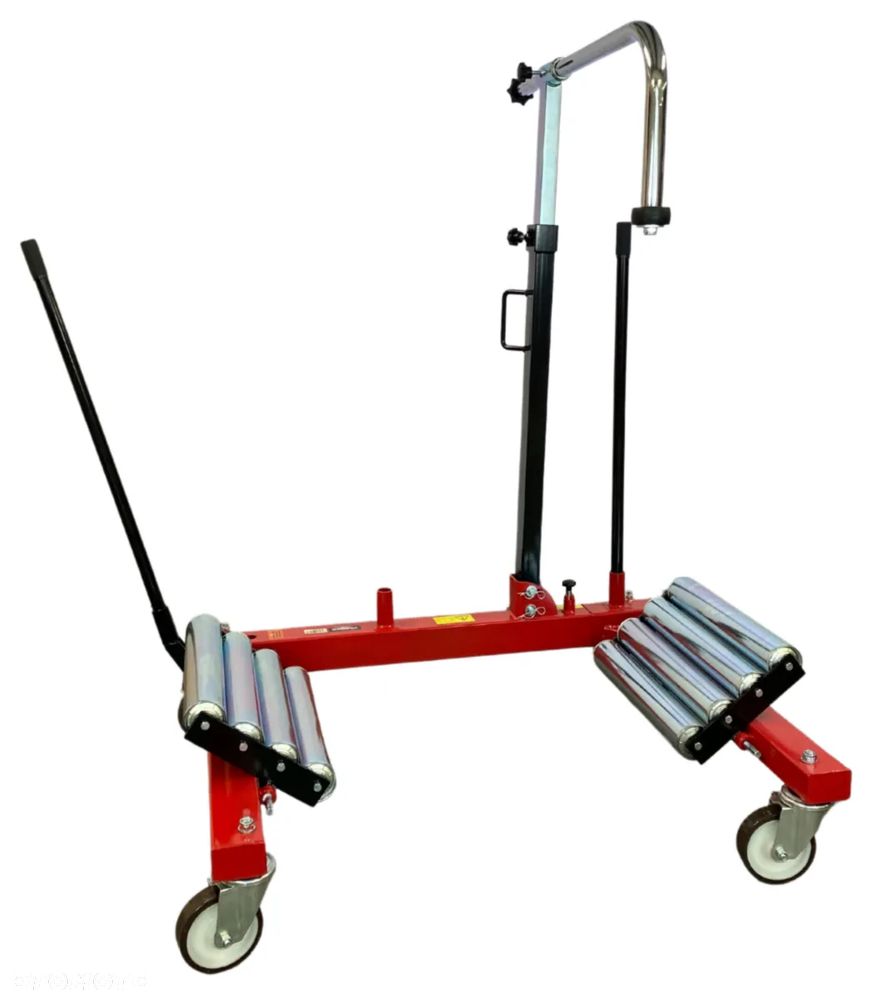 Transporter hydrauliczny do kół 1200 kg | Wózek do opon rolniczych i budowlanych - 6