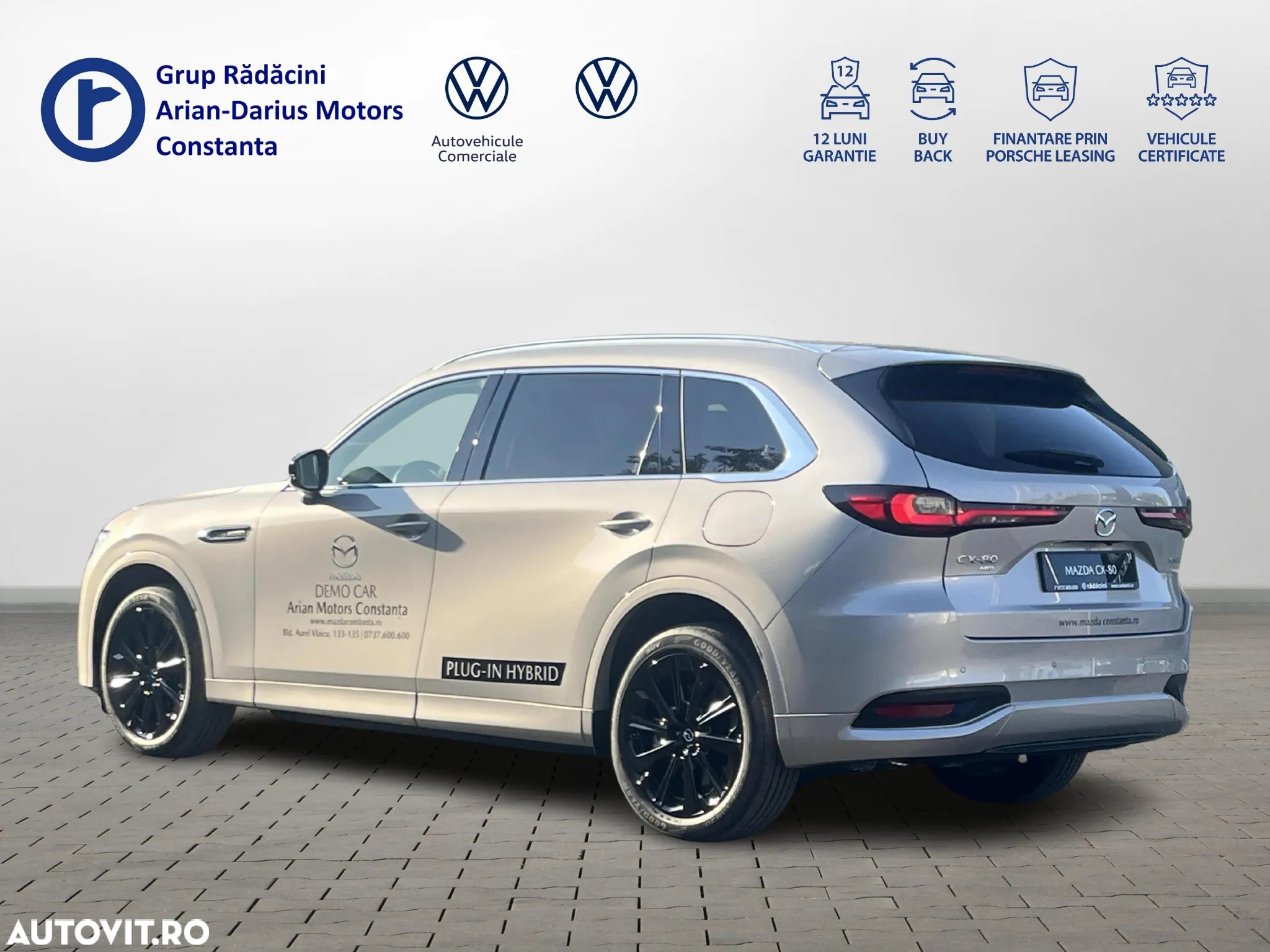 Mazda CX-80 2.5 e-Skyactiv AT8 AWD PHEV Homura Plus - 10