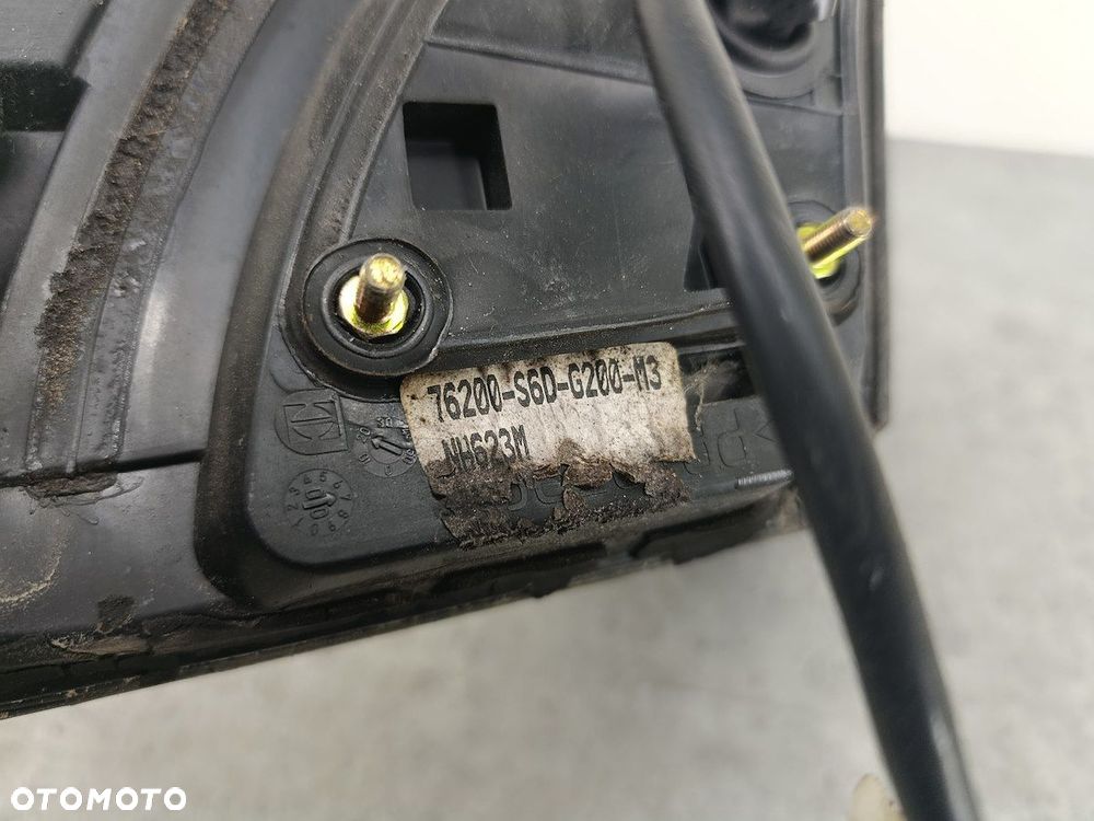 LUSTERKO PRAWE HONDA CIVIC VII 76200-S6D-G200-M3 NH623M - 6