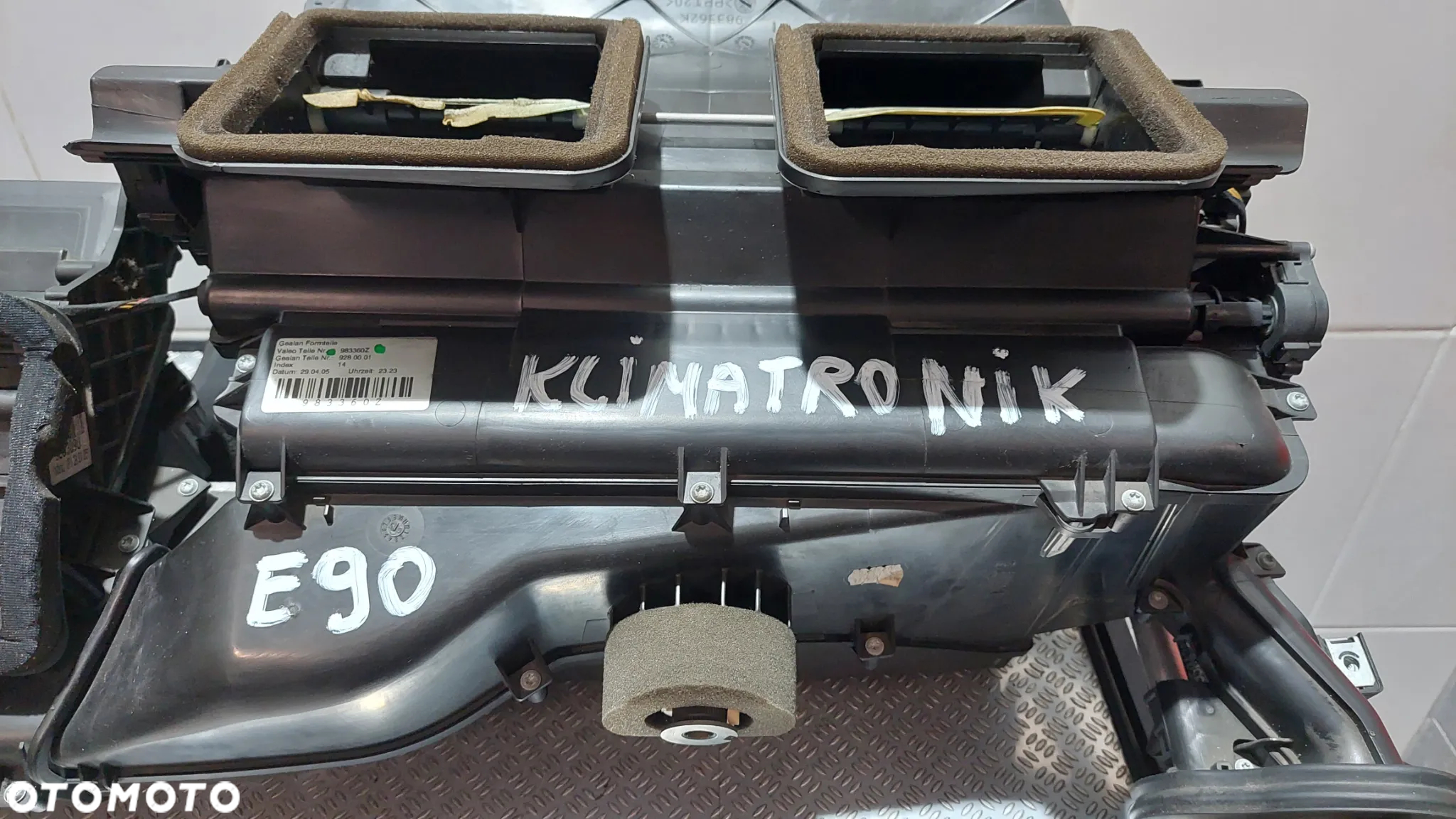 NAGRZEWNICA KLIMATRONIK BMW E90-91 EUROPA NR 983360Z - 3