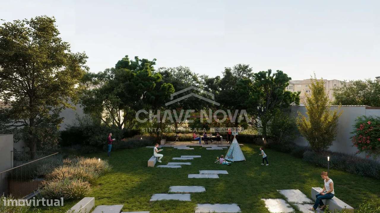 LA- Apartamento T2 Varanda Garagem, Linha Metro Avenida Republica Gaia - Grande imagem: 3/8