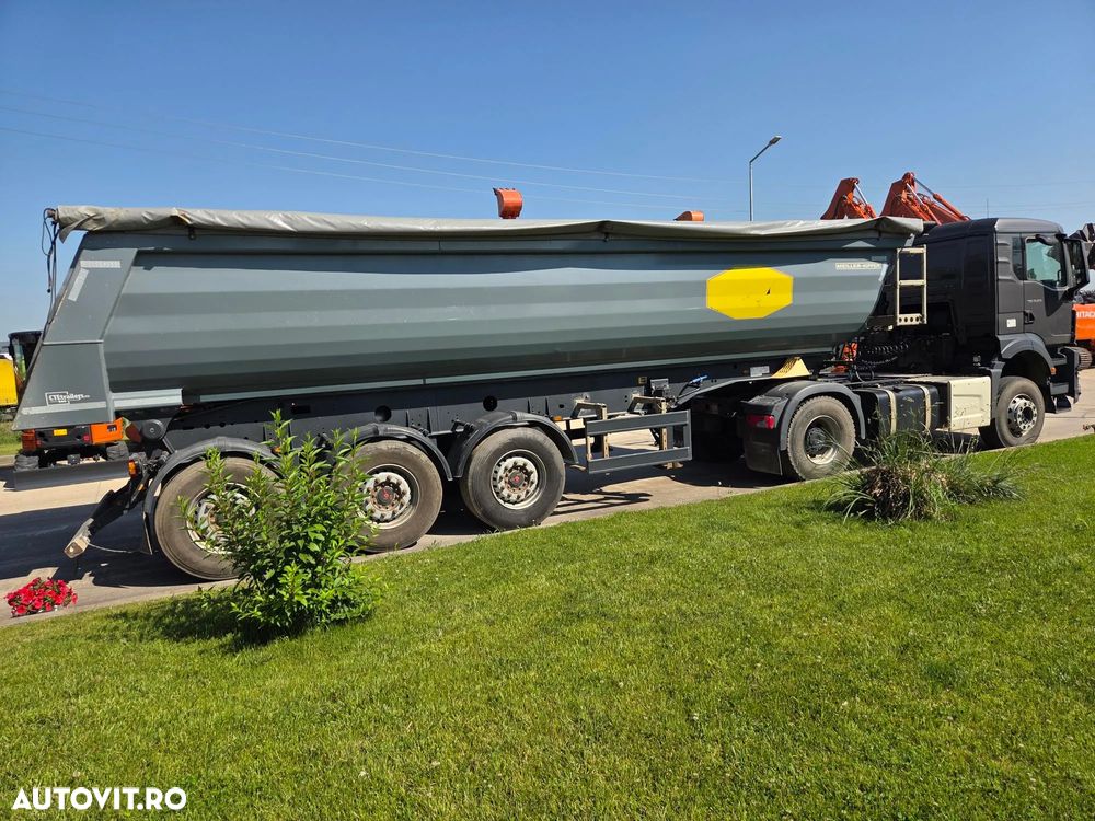 Meiller MHPS 12/27, 2023, 28mc, axa liftabila, scena vizitare, prelata, HARDOX, faras spate, doar 130.000km, posibilitate leasing 4 ani-PROMOTIE 24.900 EUR+Tva si pret ansamblu cu MAN TGS 18.510 4x2, 2023, 310.117km-89.900 EUR+Tva - 8