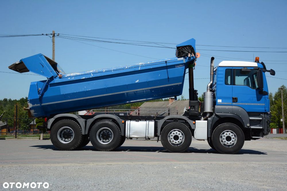 MAN TGS 480 / 2016r / 8x4 / Mulda / Retarder / Idealny stan / Mały przebieg - 6