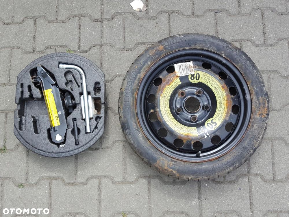 SEAT LEON II ALTEA A3 8P KOŁO DOJAZDOWE 16 5X112 - 1