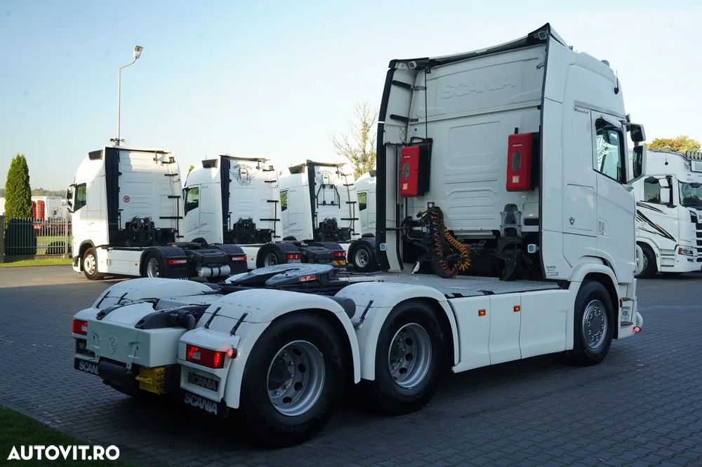 Scania S 580 / V8 / 6x4 / RETARDER / CUplă REGLABILĂ / SUSPENSIE PNEUMATICĂ INTEGRALĂ / EURO 6 - 7