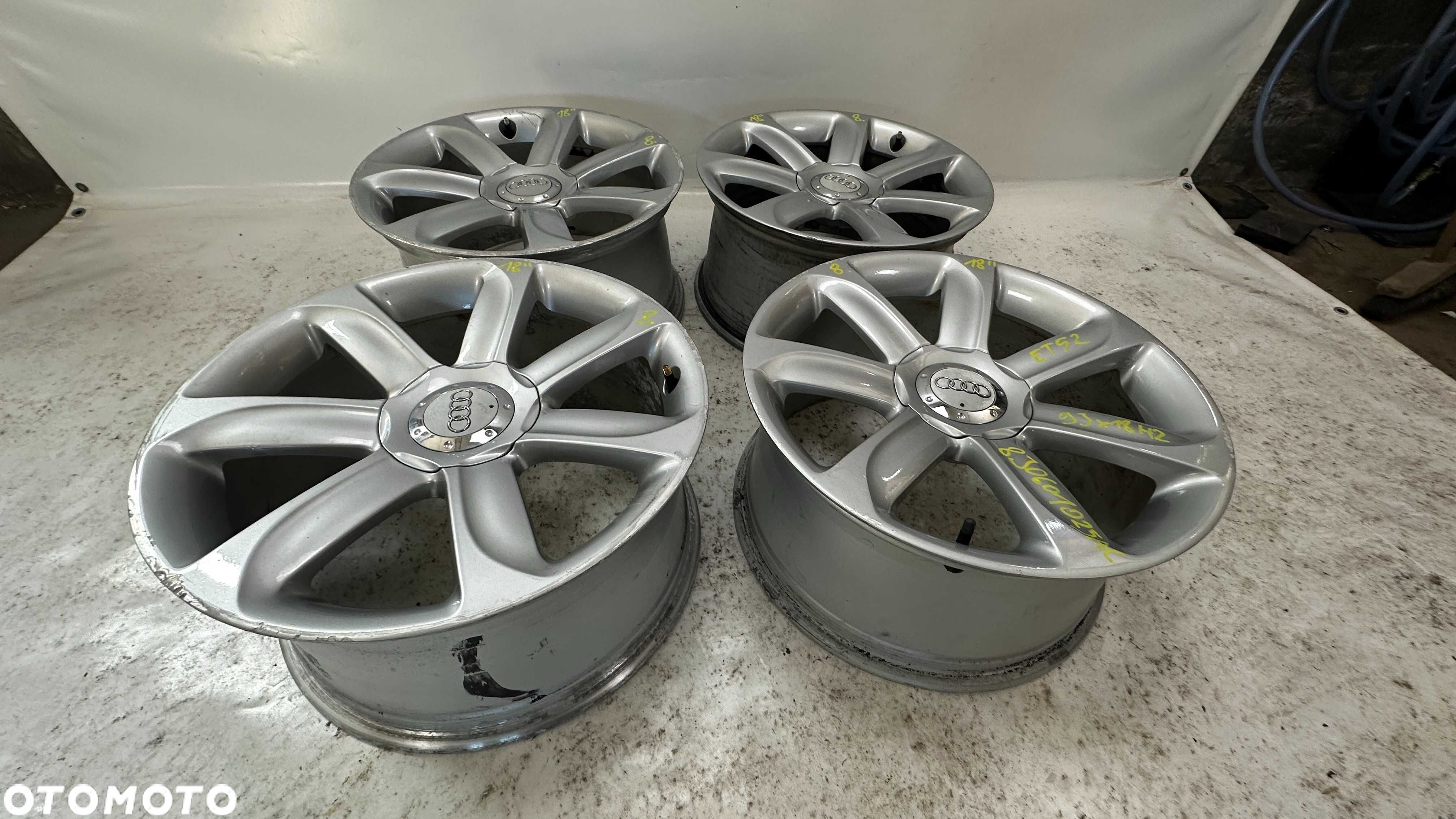 Felgi aluminiowe Audi tt 18cali 9jx18 et52 Oryginał 5x112 felga alus - 1