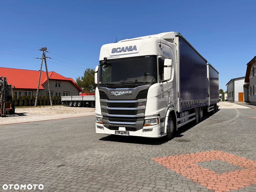 Scania R410 NEXT GEN 6X2 TANDEM ZESTAW WECON 7.7m - 7.7m - 6