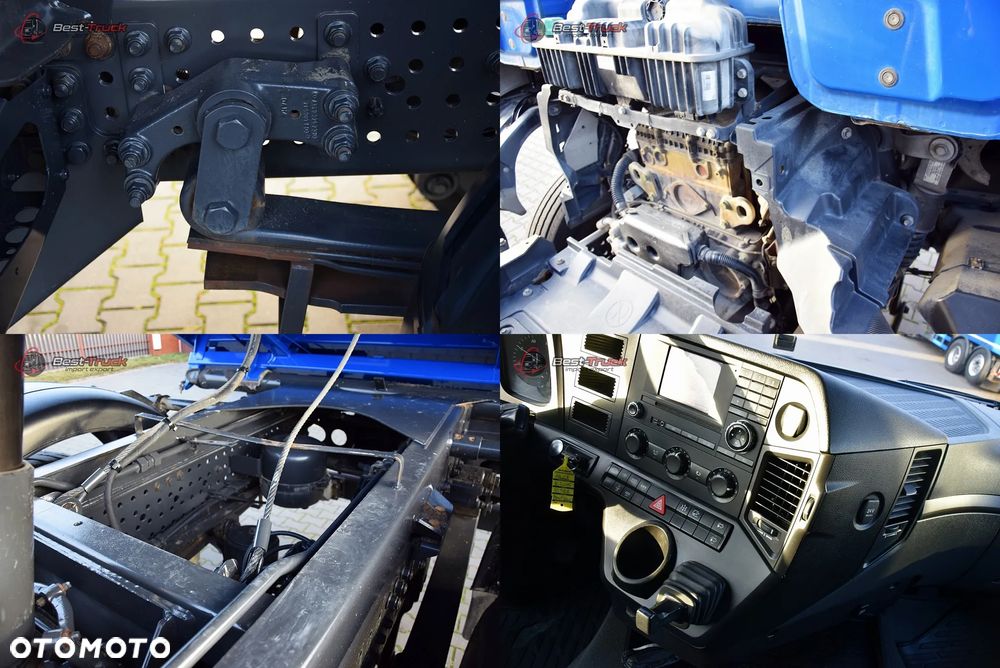 Mercedes-Benz AROCS 1840  / 4X2 / MEILLER KIPPER  4,8m  /  SILNIK  11 L  / DMC 44000 KG / PRZYCZEPA 27T / - 26