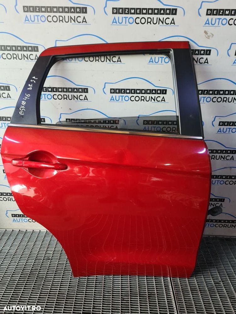 Usa Dreapta Spate Mitsubishi ASX 2010 - 2012 SUV 4 Usi ROSU (1046) LOVITA ȘI ZGÂRIATA - 1