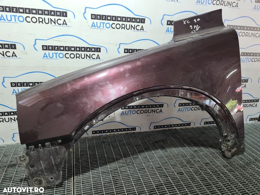 Aripa Stanga Fata Volvo XC90 Facelift 2002 - 2006 4 Usi VIOLET (972) - 3